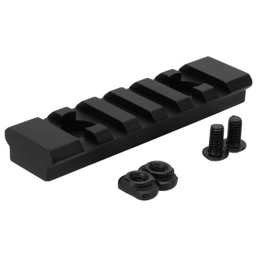 TacFire MAR105M M-LOK Accessory Picatinny Section Rail 3 Inch 7 Slots Black Anodized TacFire MAR105M M-LOK Accessory Picatinny Section Rail 3 Inch 7 Slots Black Anodized