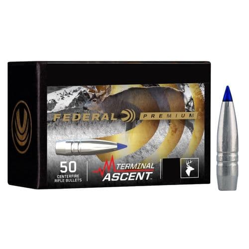 Federal PB284TA1 Terminal Ascent 7mm .284 155 gr Terminal Ascent 50 Federal PB284TA1 Terminal Ascent 7mm .284 155 gr Terminal Ascent 50