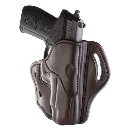 1791 Gunleather BH23SBRR BH2.3 OWB Size 2.3 Signature Brown Leather Belt Slide Compatible w/Glock 17/Sig P226/HK VP9 Right Hand 1791 Gunleather BH23SBRR BH2.3 OWB Size 2.3 Signature Brown Leather Belt Slide Compatible w/Glock 17/Sig P226/HK VP9 Right Hand