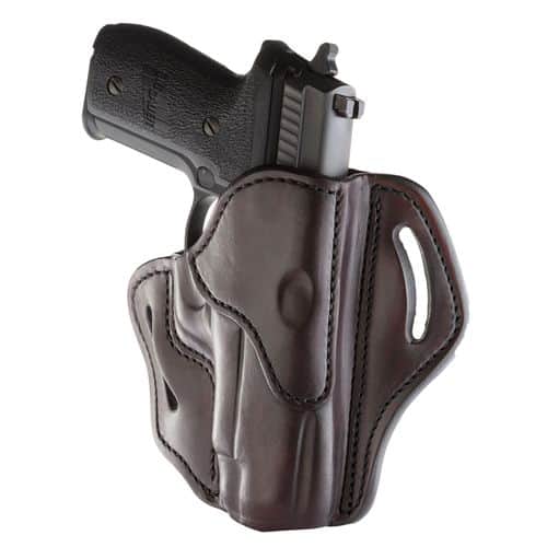 1791 Gunleather BH23SBRR BH2.3 OWB Size 2.3 Signature Brown Leather Belt Slide Compatible w/Glock 17/Sig P226/HK VP9 Right Hand 1791 Gunleather BH23SBRR BH2.3 OWB Size 2.3 Signature Brown Leather Belt Slide Compatible w/Glock 17/Sig P226/HK VP9 Right Hand