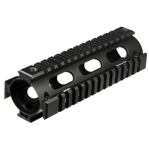UTG Pro MTU001 AR15 Drop in Quad Rail Carbine Aluminum Black Anodized UTG Pro MTU001 AR15 Drop in Quad Rail Carbine Aluminum Black Anodized