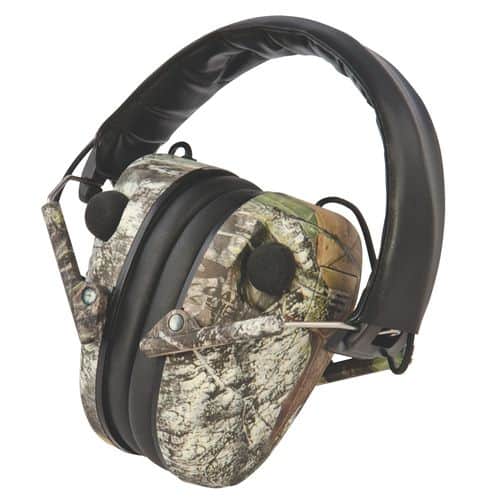 Caldwell 487200 E-Max Low-Profile Muff 23 dB Over the Head Mossy Oak Break-Up/Black Adult Caldwell 487200 E-Max Low-Profile Muff 23 dB Over the Head Mossy Oak Break-Up/Black Adult