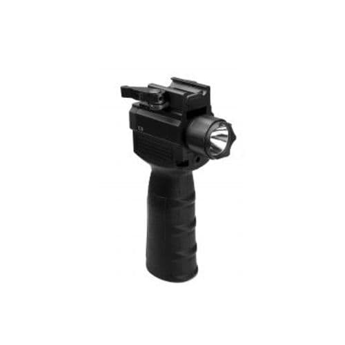 NCStar VISM Vertical Grip with Built-In LED Flashlight and Red Laser NCStar VISM Vertical Grip with Built-In LED Flashlight and Red Laser
