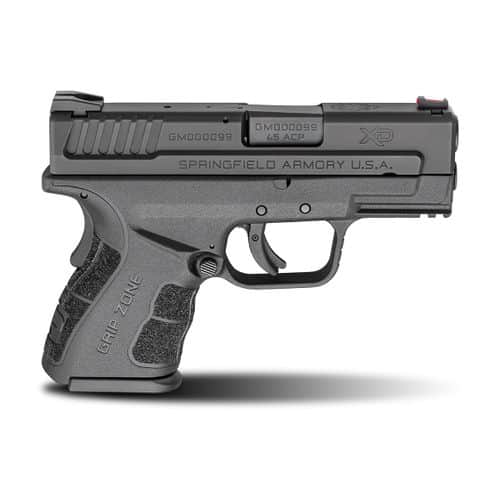 Springfield Armory XD45 Mod.2 .45 ACP 3.3" 9+1, 13+1 SubCompact Pistol Essentials Kit Springfield Armory XD45 Mod.2 .45 ACP 3.3" 9+1, 13+1 SubCompact Pistol Essentials Kit