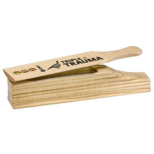 Hunters Specialties 100007 Triple Trauma Box Call Wild Turkey Hunters Specialties 100007 Triple Trauma Box Call Wild Turkey