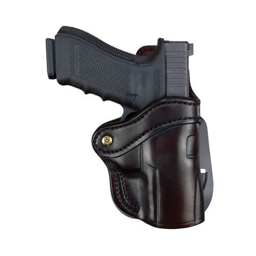 1791 Gunleather PDH24SSBRR PDH 2.4S Signature Brown Leather OWB Springfield XD-M Compact/Walther PPQ Right Hand 1791 Gunleather PDH24SSBRR PDH 2.4S Signature Brown Leather OWB Springfield XD-M Compact/Walther PPQ Right Hand