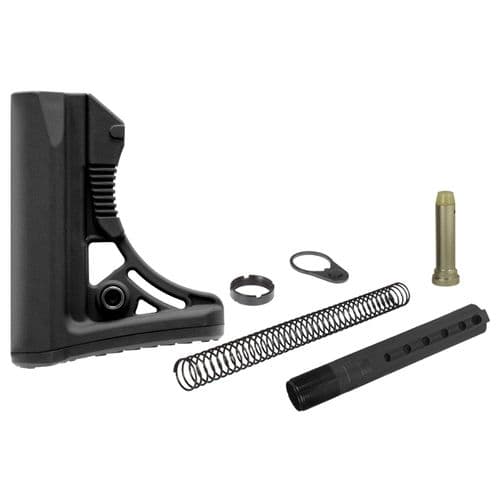 UTG Pro RBUS3BM Mil-Spec S3 AR15/M16 Rifle Buttstock Kit Aluminum/Polymer Black UTG Pro RBUS3BM Mil-Spec S3 AR15/M16 Rifle Buttstock Kit Aluminum/Polymer Black