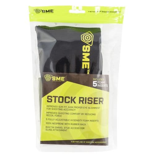SME SME-RSR Stock Riser Black Neoprene SME SME-RSR Stock Riser Black Neoprene