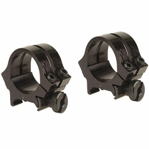 Weaver 1 Inch Med Black Rings Quad Lock Weaver 1 Inch Med Black Rings Quad Lock