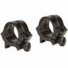 Weaver 1 Inch Med Black Rings Quad Lock Weaver 1 Inch Med Black Rings Quad Lock