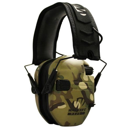 Walkers GWPRSEMMCC Razor Slim Electronic Earmuff 23 dB MultiCam Walkers GWPRSEMMCC Razor Slim Electronic Earmuff 23 dB MultiCam