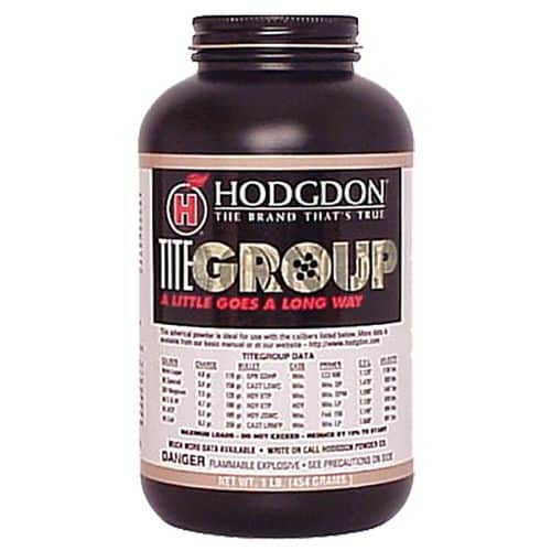 Hodgdon TG1 Titegroup Pistol/Shotgun 1 lb 1 Canister Hodgdon TG1 Titegroup Pistol/Shotgun 1 lb 1 Canister