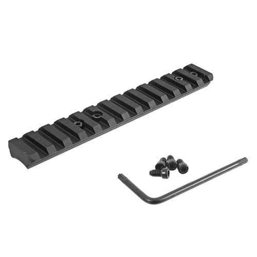 Ruger 90674 American Rimfire Rifle Picatinny Rail Black Hardcoat Anodized Ruger 90674 American Rimfire Rifle Picatinny Rail Black Hardcoat Anodized
