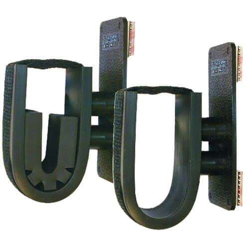 Rugged Gear 10030 Dual Lock Gun Rack Black Metal Universal Rugged Gear 10030 Dual Lock Gun Rack Black Metal Universal