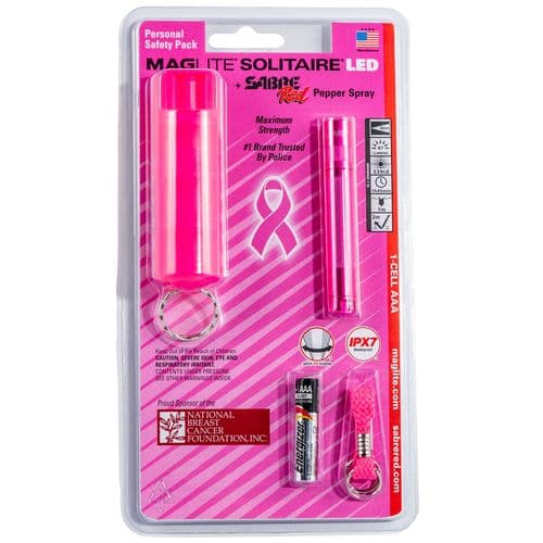 Maglite SJ3AUC6 Solitaire & Pepper Spray Maglite Solitaire & Pepper Spray Pink Maglite SJ3AUC6 Solitaire & Pepper Spray Maglite Solitaire & Pepper Spray Pink