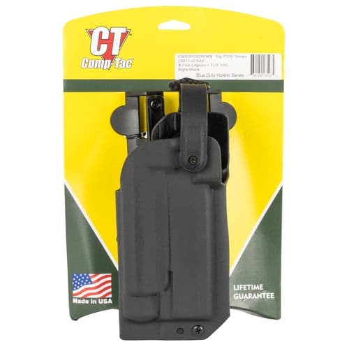 Comp-Tac C865SS282EBKN Blue Duty Uncover Optic Black Kydex OWB Sig P320,X300 Left Hand Comp-Tac C865SS282EBKN Blue Duty Uncover Optic Black Kydex OWB Sig P320,X300 Left Hand