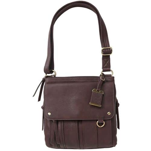 Bulldog BDP035 Cross Body Purse Shoulder Most Small Pistols/Revolvers Leather Brown Bulldog BDP035 Cross Body Purse Shoulder Most Small Pistols/Revolvers Leather Brown