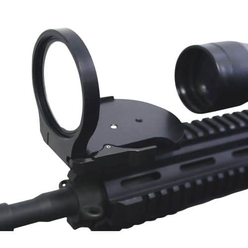 Axeon 2218608 Second Zero Rail Mount 50mm-56mm objective 330 yds Black Axeon 2218608 Second Zero Rail Mount 50mm-56mm objective 330 yds Black