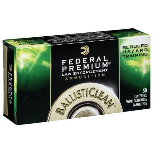 Federal BC45CT1 BallistiClean Reduced Hazard Training 45 ACP 155 gr Lead Free Frangible 50 Per Box Federal BC45CT1 BallistiClean Reduced Hazard Training 45 ACP 155 gr Lead Free Frangible 50 Per Box