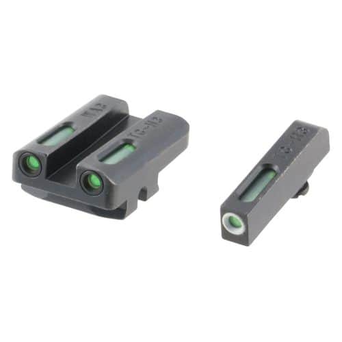 Truglo TG13WA3A Brite-Site TFX Day/Night Sights Walther CCP Tritium/Fiber Optic Green w/White Outline Front Green Rear Black Truglo TG13WA3A Brite-Site TFX Day/Night Sights Walther CCP Tritium/Fiber Optic Green w/White Outline Front Green Rear Black