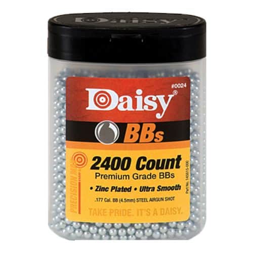 Daisy 24 PrecisionMax .177 BB Zinc-Plated Steel 2400 Daisy 24 PrecisionMax .177 BB Zinc-Plated Steel 2400