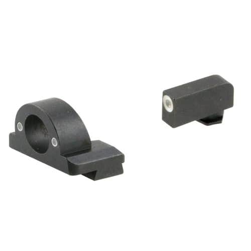 AmeriGlo GL5125 Ghost Ring Night Sight Fits Glock 17/19/19x/26 Gen5 Tritium Green Tritium w/White Outline Front Tritium Green Rear Black AmeriGlo GL5125 Ghost Ring Night Sight Fits Glock 17/19/19x/26 Gen5 Tritium Green Tritium w/White Outline Front Tritium Green Rear Black