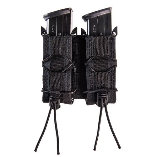 HIGH SPEED GEAR 11PT02BK TACO MOLLE Double Pistol Cordura/Polymer Black HIGH SPEED GEAR 11PT02BK TACO MOLLE Double Pistol Cordura/Polymer Black