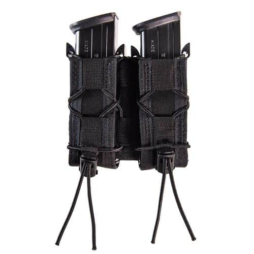 HIGH SPEED GEAR 11PT02BK TACO MOLLE Double Pistol Cordura/Polymer Black HIGH SPEED GEAR 11PT02BK TACO MOLLE Double Pistol Cordura/Polymer Black