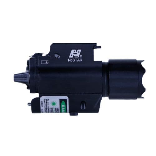NCStar AQPFLSG Flashlight and Green Laser QR Mount ComboGreen Laser Any with Rail Picatinny/Weaver NCStar AQPFLSG Flashlight and Green Laser QR Mount ComboGreen Laser Any with Rail Picatinny/Weaver
