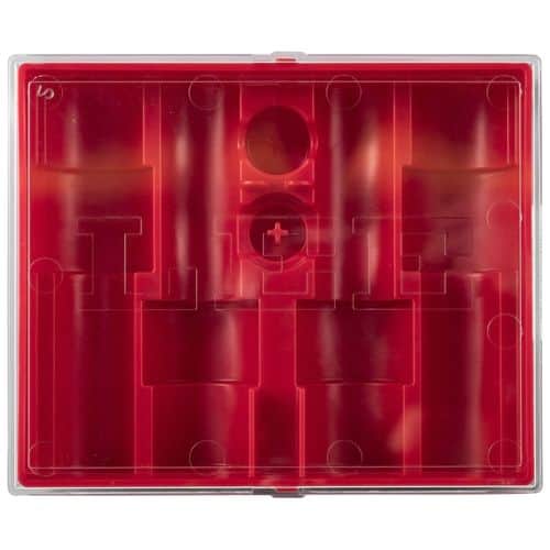 Lee 90422 Die Box Red Rectangle 4 Dies Lee 90422 Die Box Red Rectangle 4 Dies