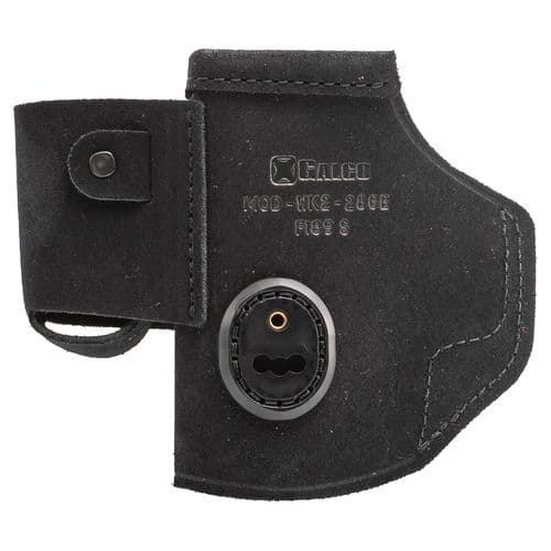 Galco WK2286B Walkabout 2.0 Black Leather IWB Fits Glock 26,27,33 Ambidextrous Hand Galco WK2286B Walkabout 2.0 Black Leather IWB Fits Glock 26,27,33 Ambidextrous Hand