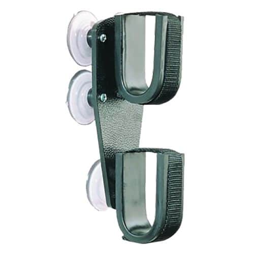 Rugged Gear 10020 Suction Cup Gun Rack Black Metal Universal Rugged Gear 10020 Suction Cup Gun Rack Black Metal Universal