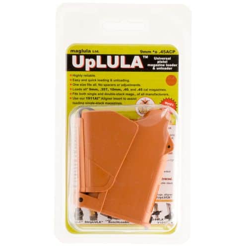 Maglula UP60BO LULA 9mm to 45ACP Mag Loader Orange Brown Finish Maglula UP60BO LULA 9mm to 45ACP Mag Loader Orange Brown Finish