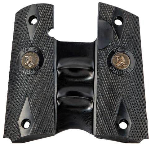 Pachmayr 05008 Signature Combat Pistol Grip w/Finger Grooves 1911 Checkered Blk Pachmayr 05008 Signature Combat Pistol Grip w/Finger Grooves 1911 Checkered Blk