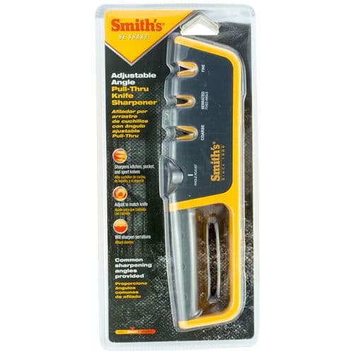 Smiths Products 50264 Angle Pull-Thru Sharpener Ceramic Fine, Coarse Smiths Products 50264 Angle Pull-Thru Sharpener Ceramic Fine, Coarse