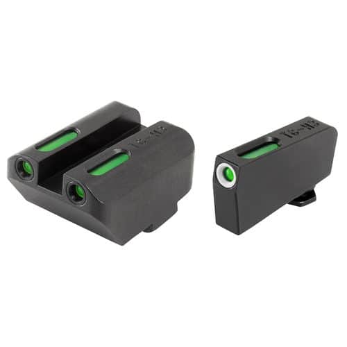 Truglo TG13GL5A TFX fits Glock 20,21,25,28-32,37,40-41 3 Dot Green Tritium w/White Outline Front Green Rear Black Truglo TG13GL5A TFX fits Glock 20,21,25,28-32,37,40-41 3 Dot Green Tritium w/White Outline Front Green Rear Black