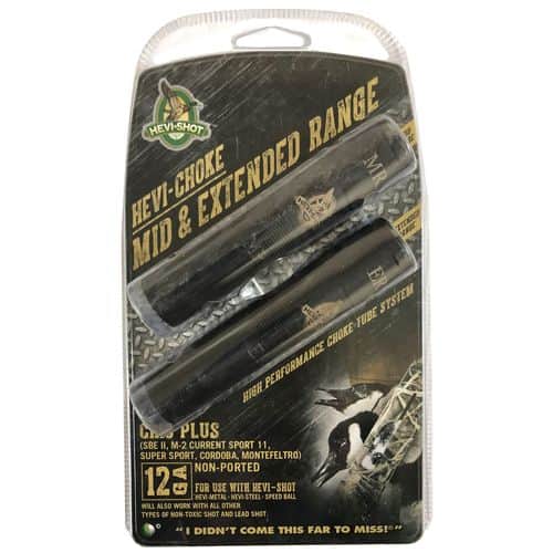 Hevishot 85713 Waterfowl Combo Crio Plus 12 Gauge Mid and Extended Range 17-4 Stainless Steel Black Hevishot 85713 Waterfowl Combo Crio Plus 12 Gauge Mid and Extended Range 17-4 Stainless Steel Black