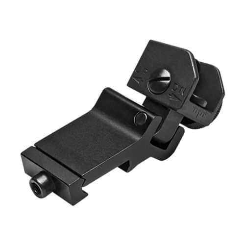 NCStar AR15 45 Degree Offset Flip-Up Rear Sight NCStar AR15 45 Degree Offset Flip-Up Rear Sight