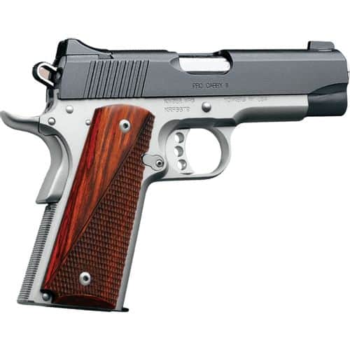 Kimber America Pro Carry II Two Tone 9mm 1911 Handgun Kimber America Pro Carry II Two Tone 9mm 1911 Handgun