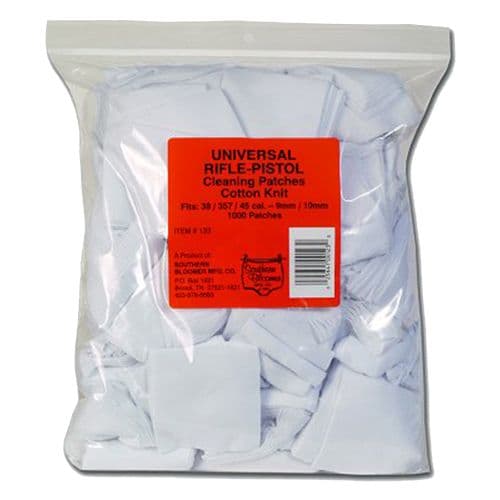 Southern Bloomer 123 Cleaning Patches Universal Cotton 1000 Southern Bloomer 123 Cleaning Patches Universal Cotton 1000