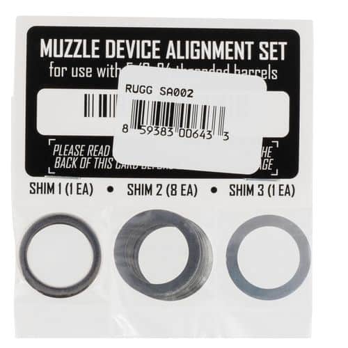 RUGGED SA002 SHIM KIT - 5/8X24 RUGGED SA002 SHIM KIT - 5/8X24
