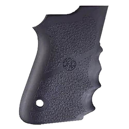 Hogue 69000 Rubber Grip with Finger Grooves S&W 6906/Shorty 40 Black Hogue 69000 Rubber Grip with Finger Grooves S&W 6906/Shorty 40 Black