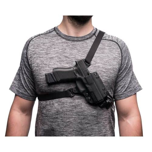 BlackPoint 105849 Outback Black Kydex Chest Glock 19, 23 Right Hand BlackPoint 105849 Outback Black Kydex Chest Glock 19, 23 Right Hand