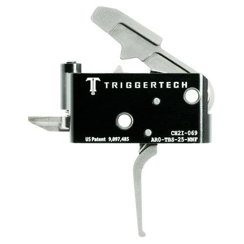 TriggerTech AROTBS25NNF Adaptable Primary
AR Stainless Two-Stage Flat 2.50-5.00 lbs Right TriggerTech AROTBS25NNF Adaptable Primary
AR Stainless Two-Stage Flat 2.50-5.00 lbs Right
