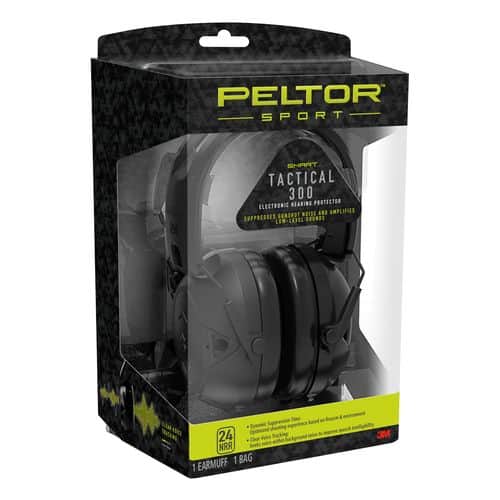 Peltor TAC300OTH Sport Tactical 300 24 dB Over the Head Black Peltor TAC300OTH Sport Tactical 300 24 dB Over the Head Black