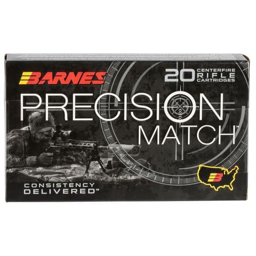 Barnes Bullets 30740 Precision Match 300 Win Mag 220 gr OTM Boat Tail 20 Bx Barnes Bullets 30740 Precision Match 300 Win Mag 220 gr OTM Boat Tail 20 Bx