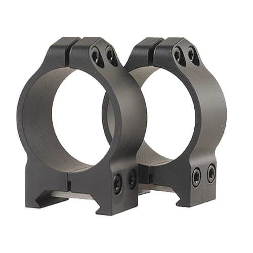 Warne 214M Maxima Fixed Ring Set 30mm Dia Medium Steel Black Matte Warne 214M Maxima Fixed Ring Set 30mm Dia Medium Steel Black Matte