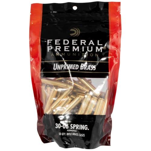 Federal PR3006UPB50 Gold Medal Rifle 30-06 Springfield Brass 50 Federal PR3006UPB50 Gold Medal Rifle 30-06 Springfield Brass 50