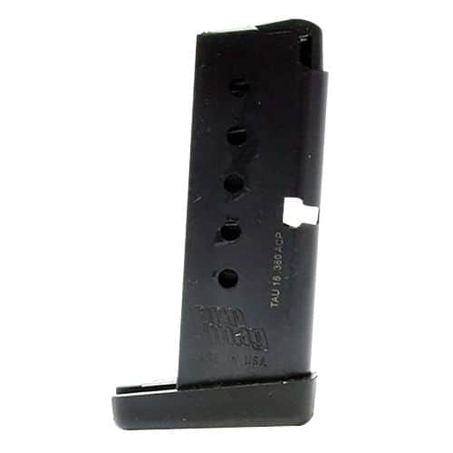 ProMag Standard Magazine, 6rd Blued Steel 380 ACP Fits Taurus TCP - TAU18 ProMag Standard Magazine, 6rd Blued Steel 380 ACP Fits Taurus TCP - TAU18