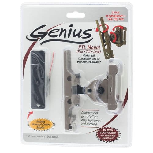Cuddeback 3488 Genius Pan Tilt Lock Mount Universal Game Camera Metal Brown Cuddeback 3488 Genius Pan Tilt Lock Mount Universal Game Camera Metal Brown